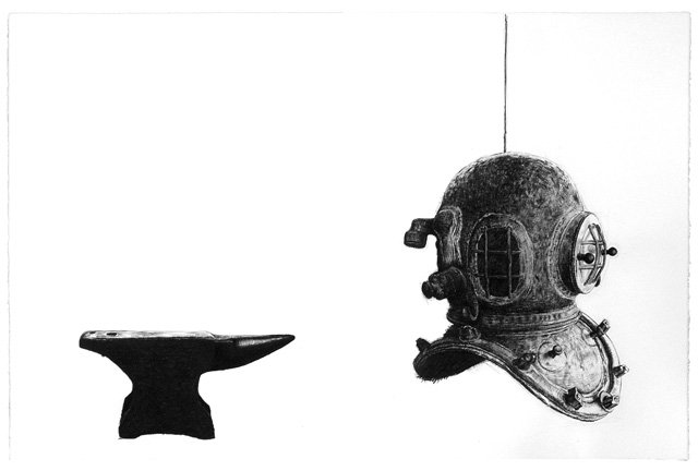 Ernesto Benítez Drawing conte pencil Contemporary Art of Simulation: Alienation Fallacies, Transmutation Metamorphosis Philanthropy II. Filantropía II, Arte de la simulación (Mascaradas del Poder para Preservar el Statu Quo). Ni Altruismo, ni Solidaridad; Imagen de Marca y Caridad 2.0. Dibujo (Tinta y Lápiz Conté sobre Papel) Artes Visuales (Arte Contemporáneo Cubano)